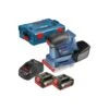 Bosch GSS 18V-10 18V Sander + 2 X 5Ah Batteries, Charger