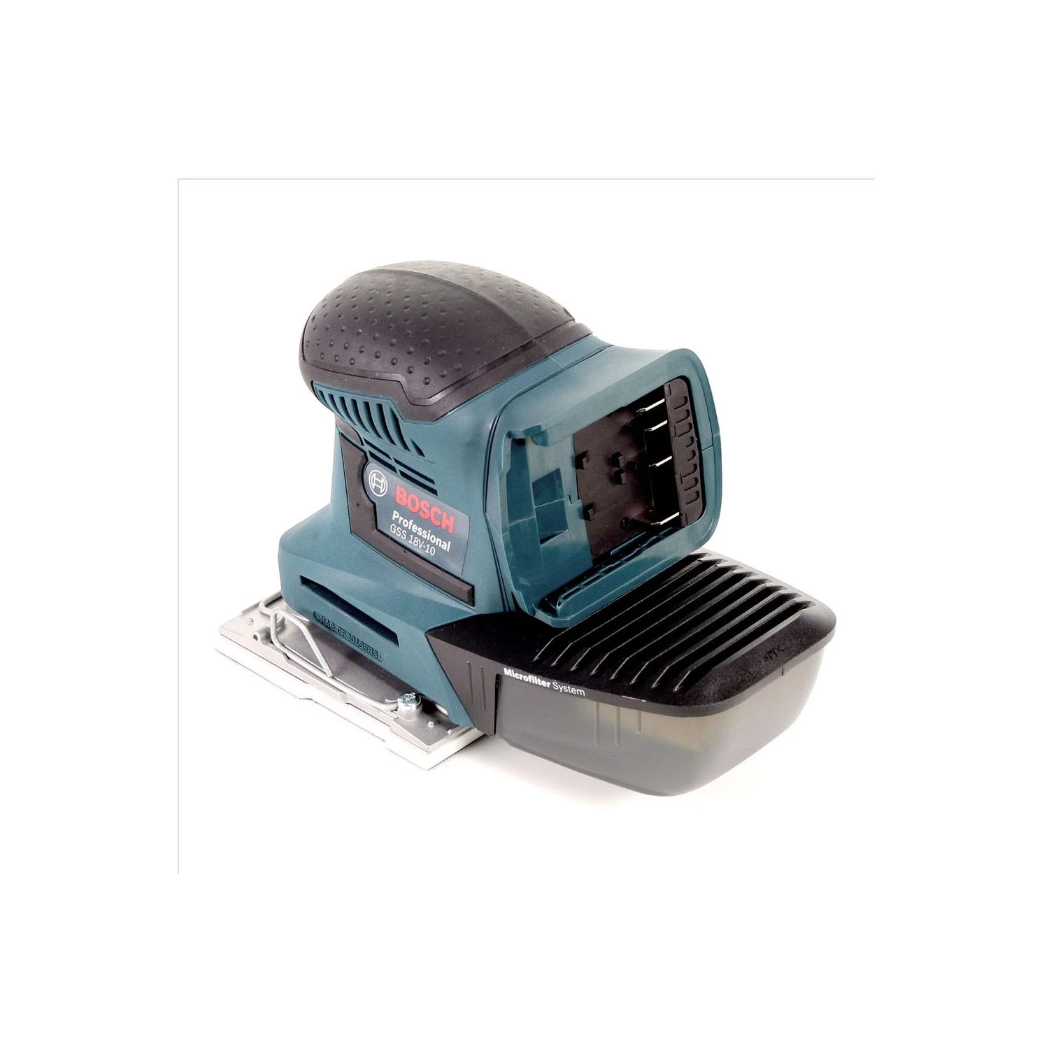 Bosch GSS 18V-10 18V Sander + 2 X 5Ah Batteries, Charger - Image 2