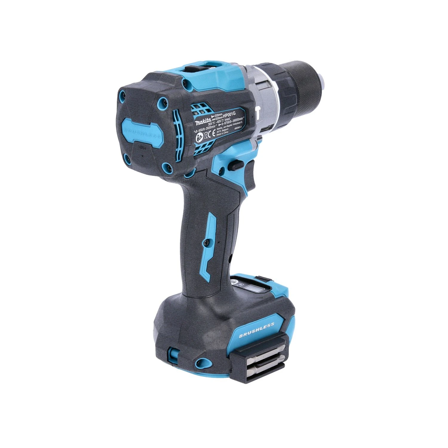 Makita HP001G 40V Max XGT Brushless Combi Drill With 1 X 2.5Ah Battery & Case - Image 6