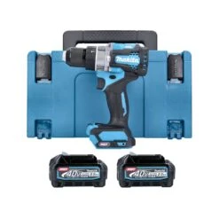 Makita HP001G 40V Combi Drill + 2 X 2.5Ah Batteries & Case