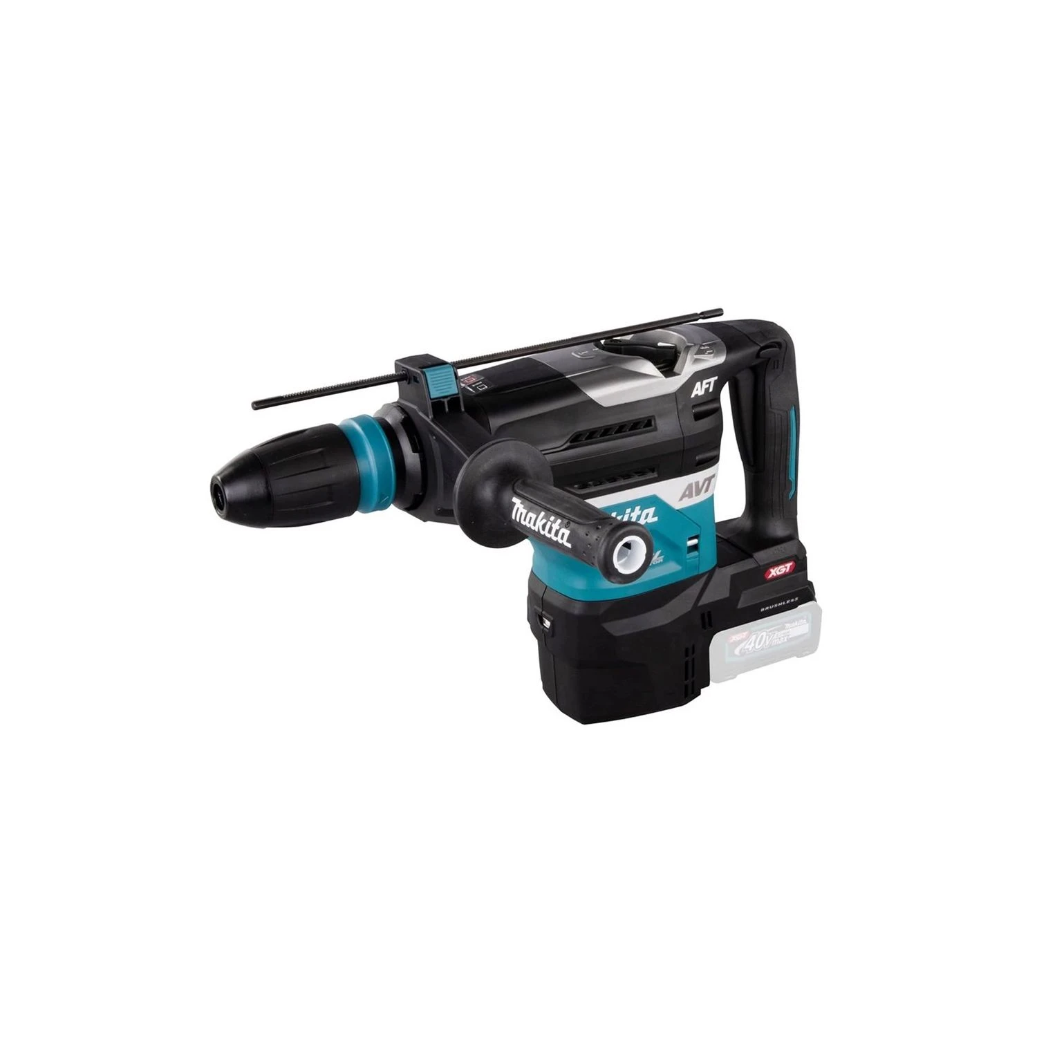 Makita HR005GD202 40Vmax XGT Cordless Brushless Rotary Demolition Hammer With 2 X 2.5Ah Batteries, Charger & Case - Image 3