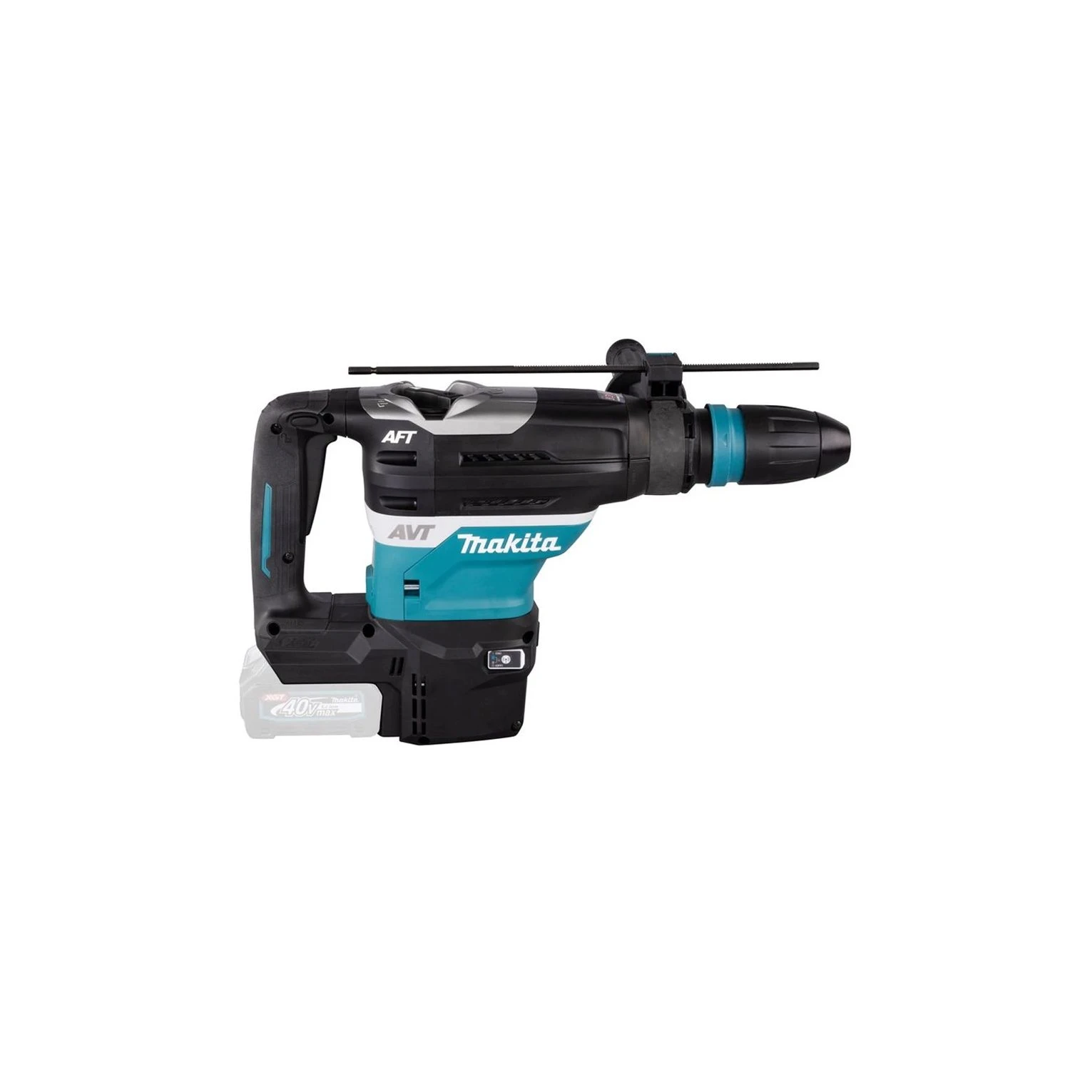 Makita HR005GD202 40Vmax XGT Cordless Brushless Rotary Demolition Hammer With 2 X 2.5Ah Batteries, Charger & Case - Image 8
