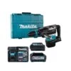 Makita HR005G 40Vmax XGT Brushless Rotary Demolition Hammer With 1 X 2.5Ah Battery, Charger, Adaptor & Case
