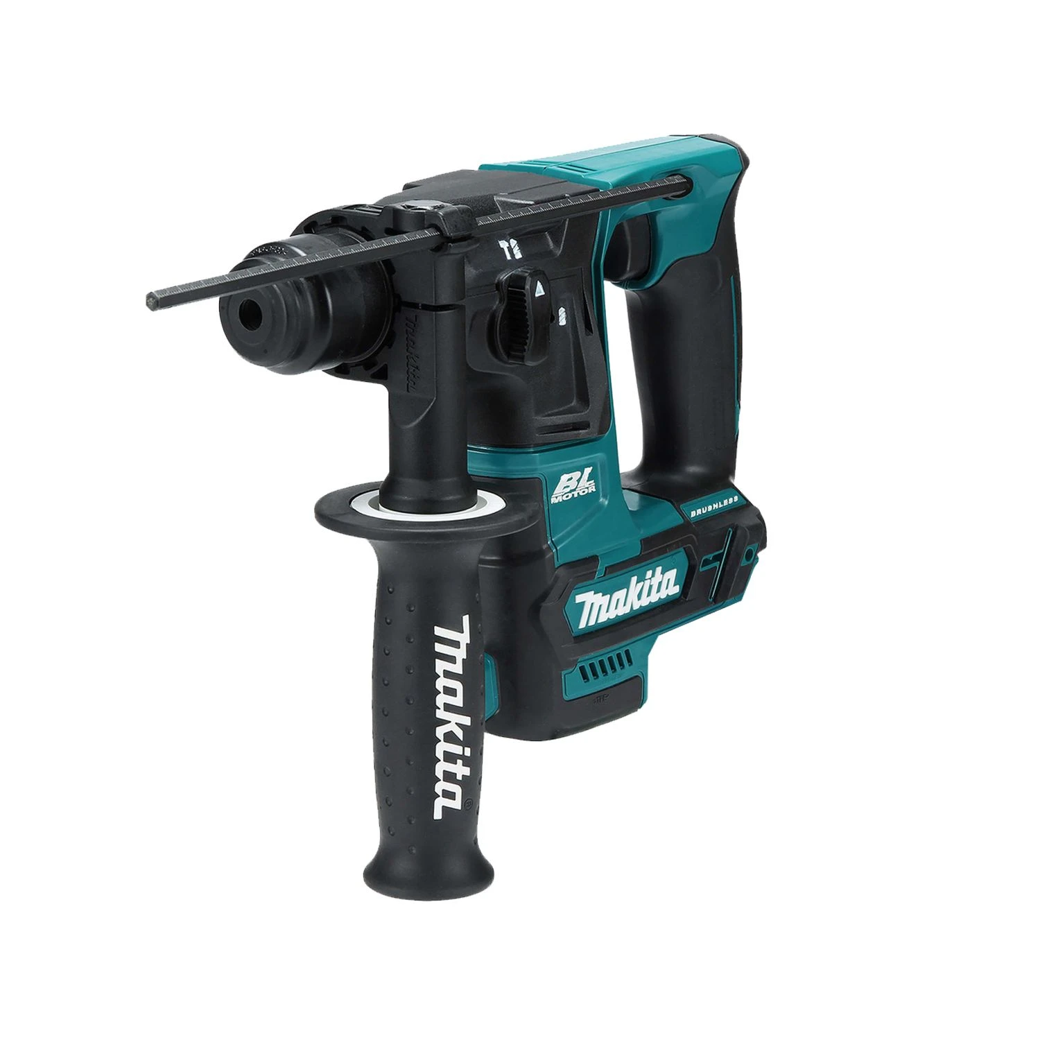 Makita HR166DZ 10.8V / 12V CXT Cordless Brushless Slide SDS Plus Rotary Hammer Bare Unit - Image 2