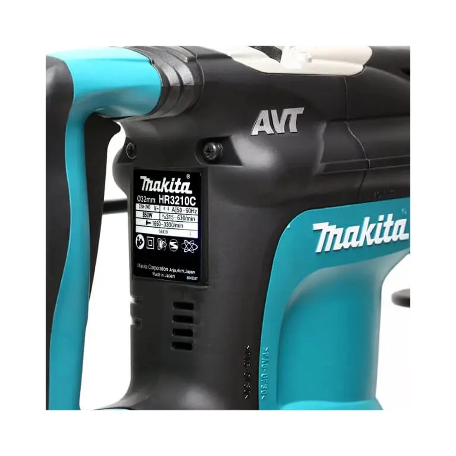 Makita HR3210C 850W 32mm SDS Plus Rotary Hammer Drill With Case 110V - Image 5