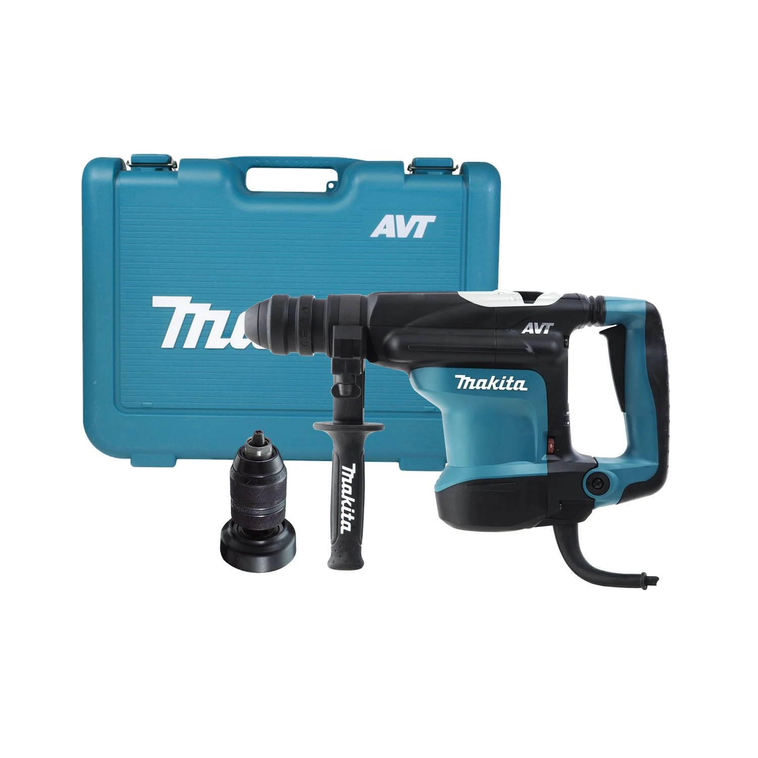 Makita HR3210FCT 32mm 850W SDS+ Rotary Hammer Drill With Case & Quick Change Chuck 240V