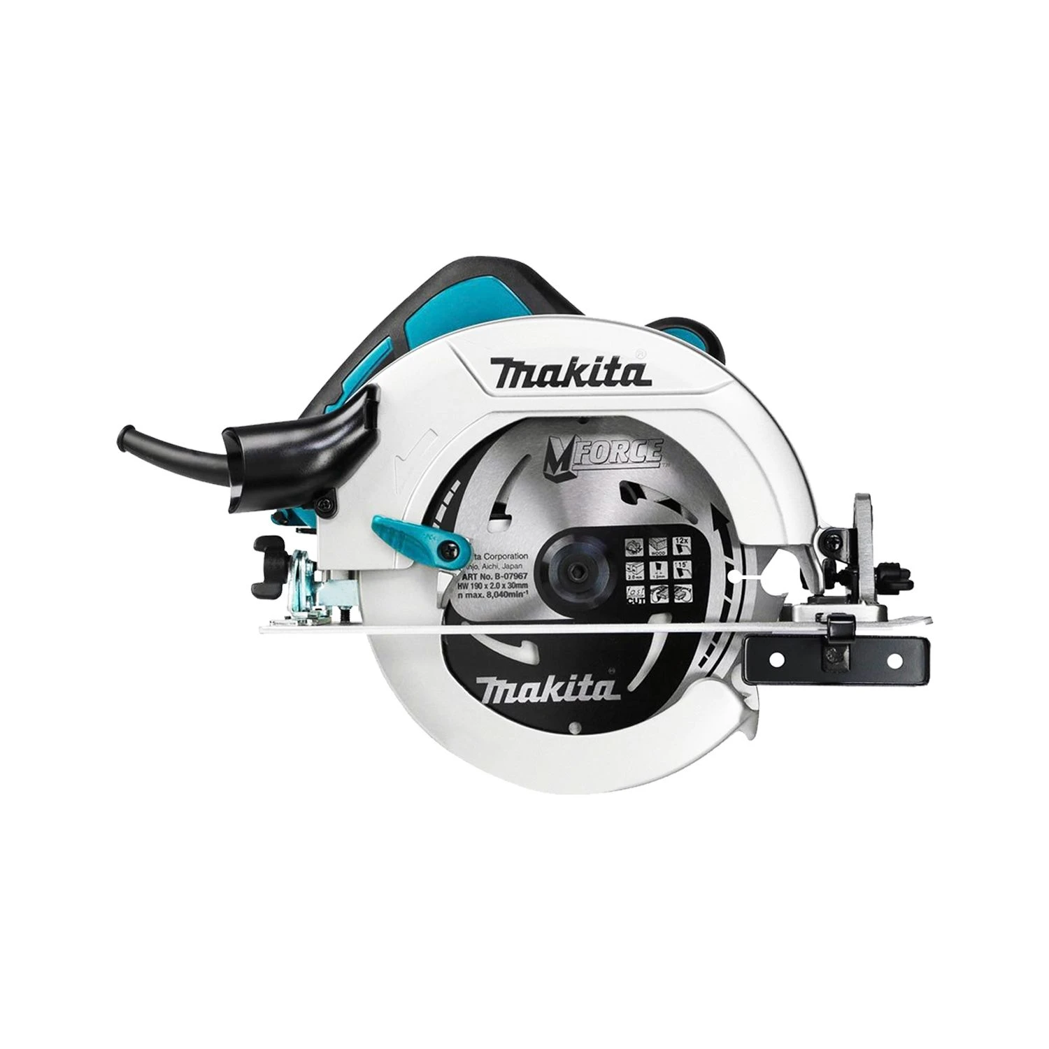 Makita HS7601J 190mm Circular Saw With Carry Case 240V - Image 2