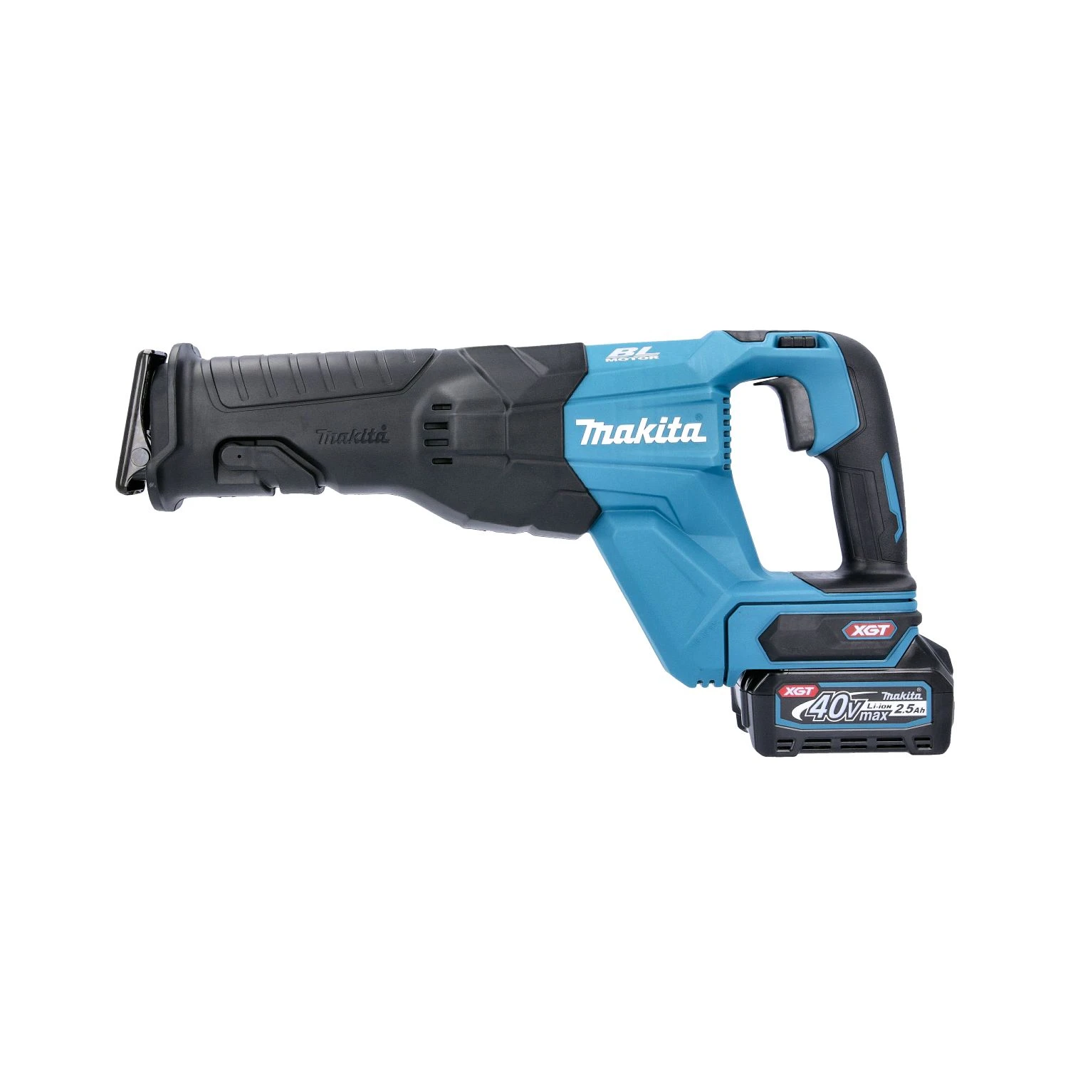 Makita JR001GD202 40v Max XGT Brushless Reciprocating Saw With 2 X 2.5Ah Batteries, Charger, Adaptor & Tool Bag - Image 2
