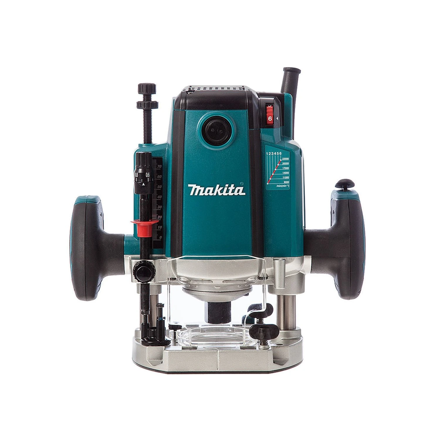 Makita RP2303FCJ 2100W 1/2" Plunge Router 240V With Makpac Case - Image 3