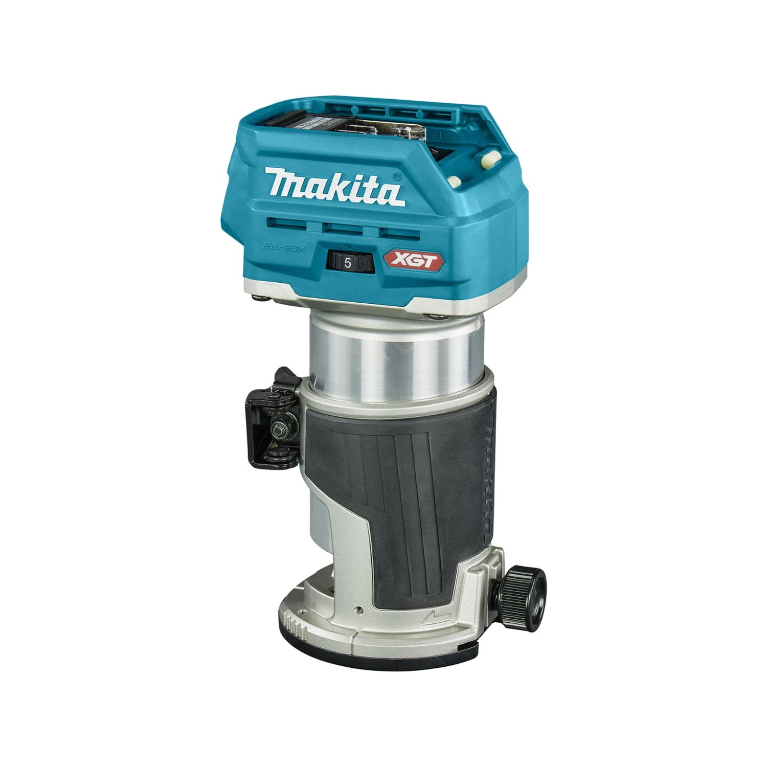 Makita RT001GD201 40Vmax XGT Cordless Brushless 1/4" & 3/8" Router With 2 X 2.5Ah Batteries, Charger & Case - Image 4
