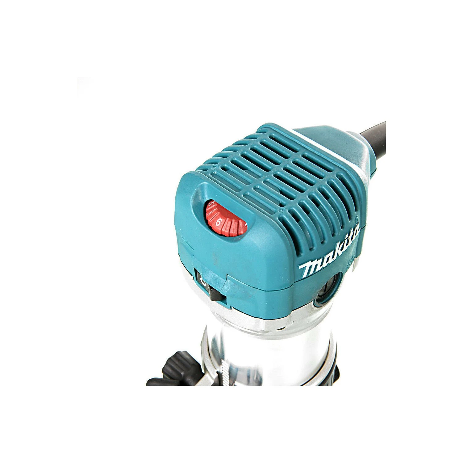 Makita RT0700CX4/2 1/4" Router/Laminate Trimmer With Trimmer Guide 240V With 194733-8 Dust Nozzle Extraction Adapter - Image 3