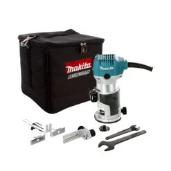 Makita RT0700CX4/2 1/4" Router/Laminate Trimmer 240V With Cube Bag