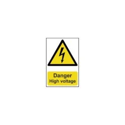 Scan Danger High Voltage PVC 200 X 300mm
