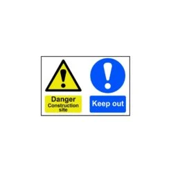 Scan Danger Construction PVC 600 X 400mm