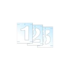 Scan Number Stencil Kit 300mm