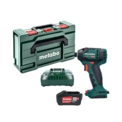 Metabo SSD 18 LTX 200 18V Cordless Brushless Impact Driver With 1 X 4.0Ah Battery, Charger & Case