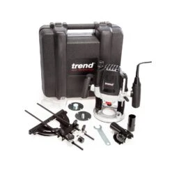Trend T7EK Corded 2100W 1/2" Variable Speed Router 240V With Case