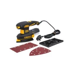 TOUGH MASTER® Finishing Sander Detail Sander Multi-Sander 250W With 2 Sanding Sheets (TM-FS252E)