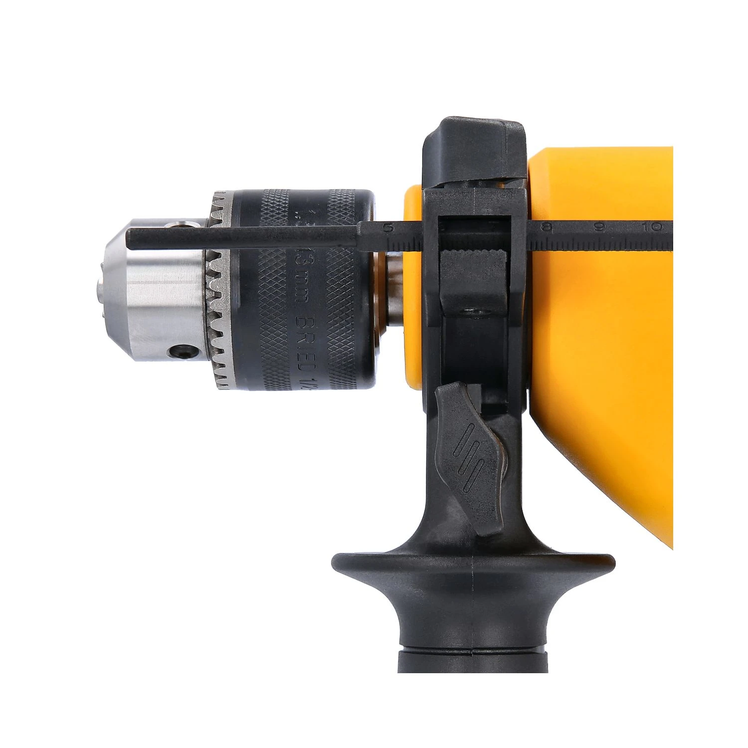 TOUGH MASTER® Impact Drill With Hammer Drill Function – Corded, Variable Speed – 800W + 56 Piece Drill Bit Set - Image 7