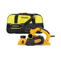 TOUGH MASTER® Electric Power Wood Planer 110mm With Parallel Guide, Wrench, 2 Blades & Tool Bag