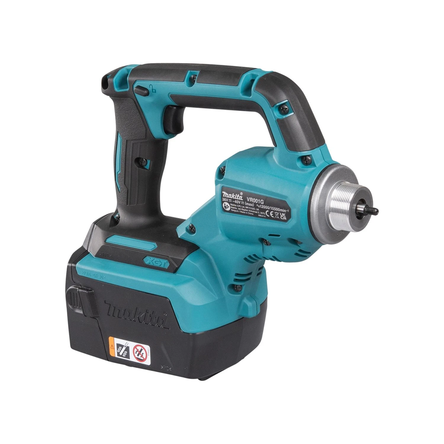 Makita VR001GZ 40Vmax XGT Cordless Brushless Vibrating Poker Bare Unit - Image 4