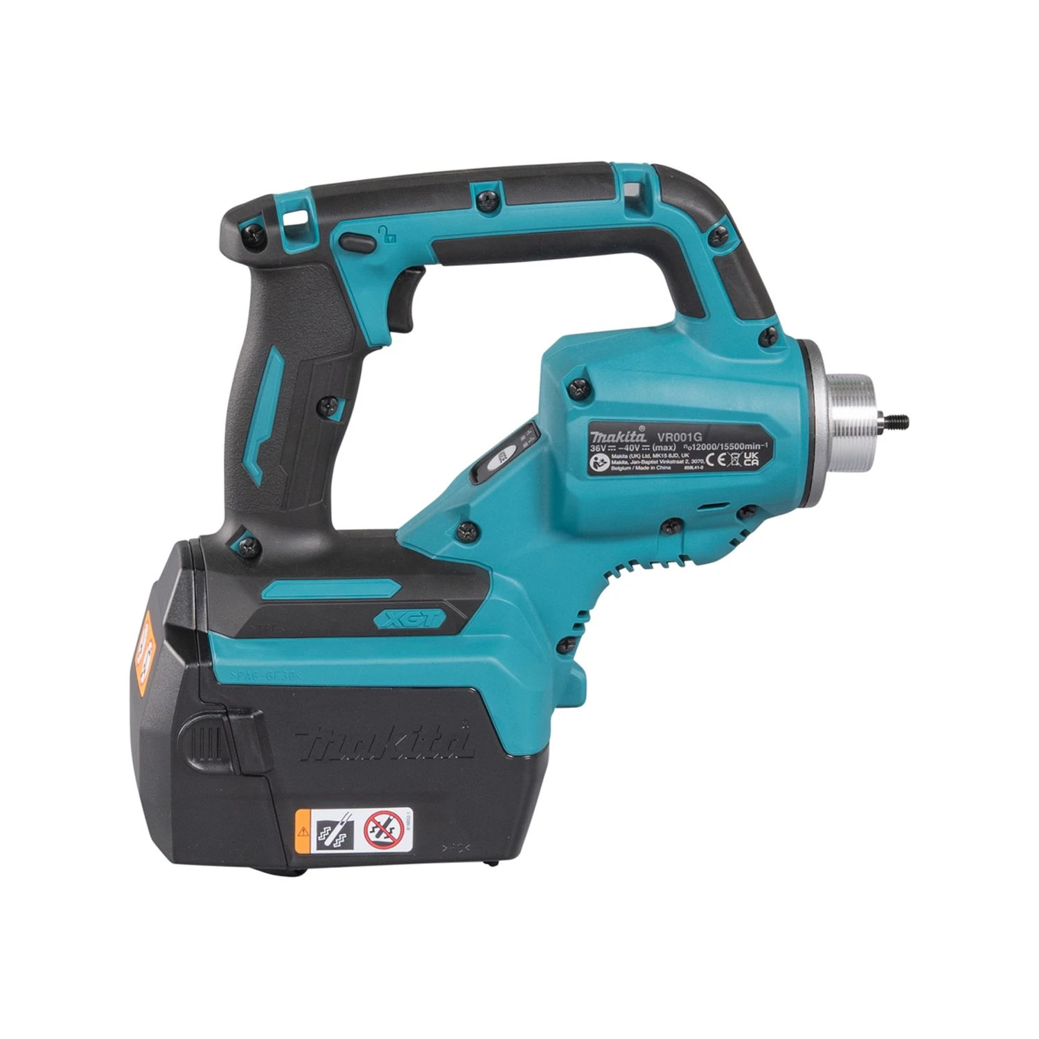 Makita VR001GZ 40Vmax XGT Cordless Brushless Vibrating Poker Bare Unit - Image 5