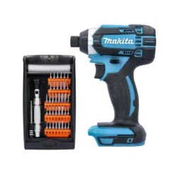 Makita DTD152 18V LXT Li-Ion Cordless Impact Driver With 38 Piece Multi-Purpose Screwdriver Bit Set